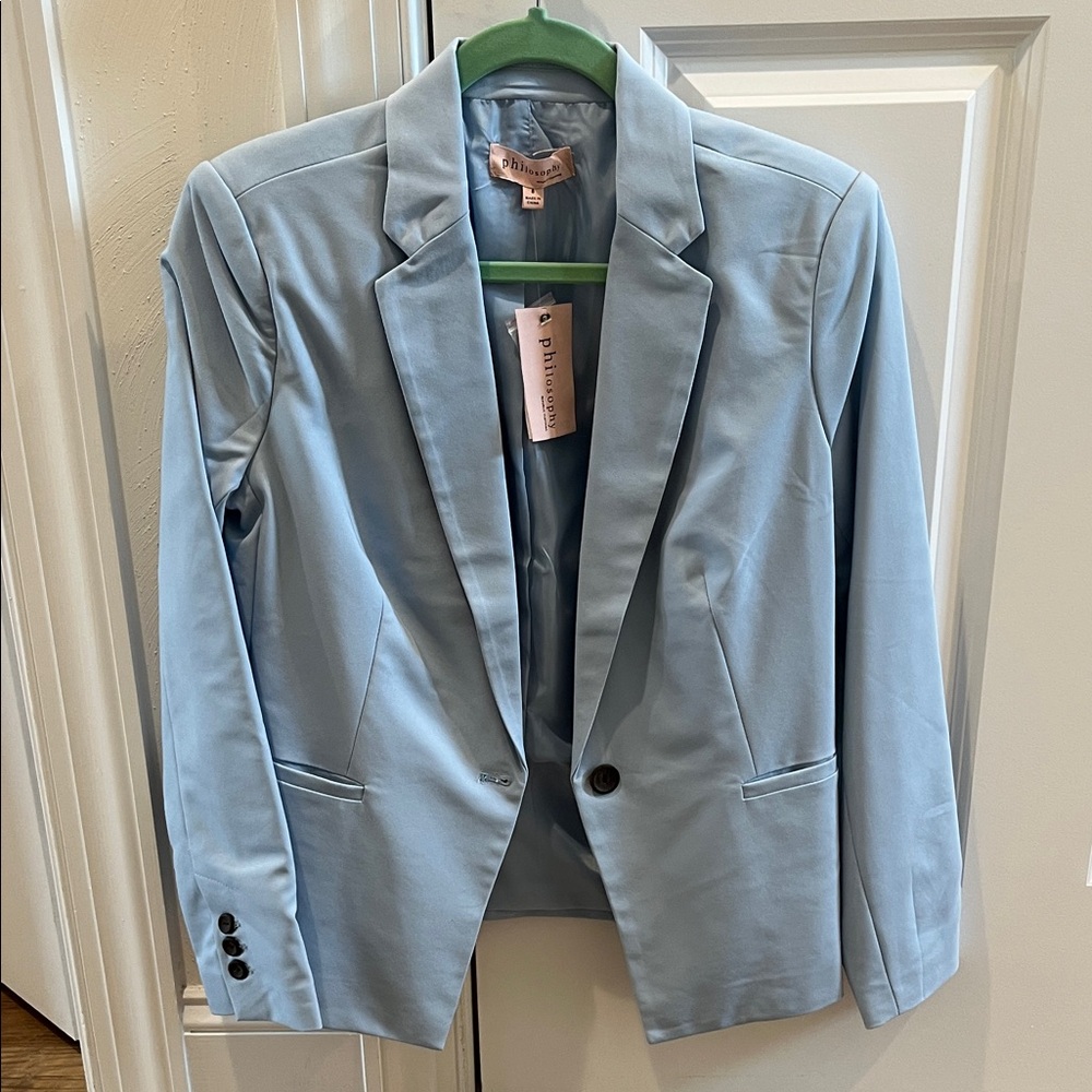 Philosophy Sky Blue Women's Blazer